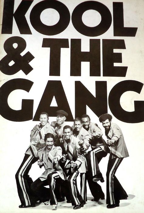 Kool & The Gang Kool & The Gang, R&b Soul Music, 80's Music, R&b Soul, 80s Music, Soul Music, Vintage Posters, Good Music, Album Covers