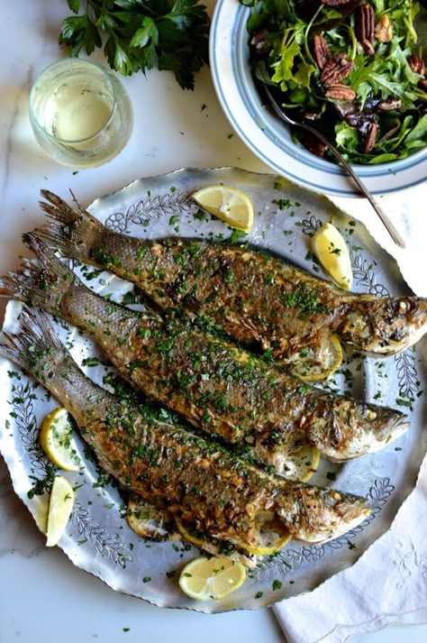 Roasted Branzino Recipe, Roasted Branzino, Branzino Recipe, Steamed Fish Recipes, Whole Fish Recipes, Woks Of Life, The Woks Of Life, Steamed Fish, Fish Dinner