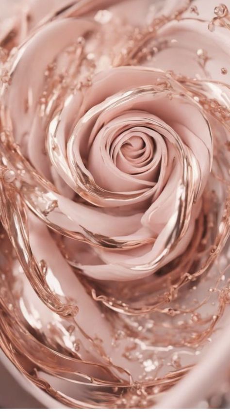 Rose Gold Pink Aesthetic, Rosegold Aesthetics, Parisian Chic Aesthetic, Wallpaper Rose Gold, Aesthetic Ipad Wallpaper, Gold Aesthetics, Rose Gold Room, Rose Gold Room Decor, Gold Room Decor