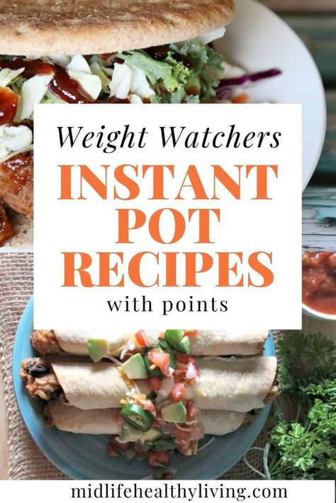 Ww Instant Pot Recipes, Weight Watchers Instant Pot Recipes, Weight Watchers Instant Pot, Weight Watchers Chili, Weight Watchers Meals Dinner, Pot Recipes Healthy, Weight Watchers Chicken, Weight Watchers Soup, Weight Watchers Recipes