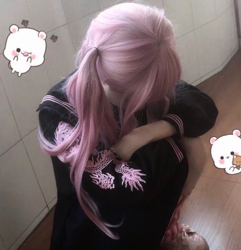 Anime Japanese, Korean Culture, Pastel Grunge, Hair Icon, Peinados Fáciles Para Cabello Corto, Japanese Aesthetic, Discord Server, Dream Hair, Kawaii Girl