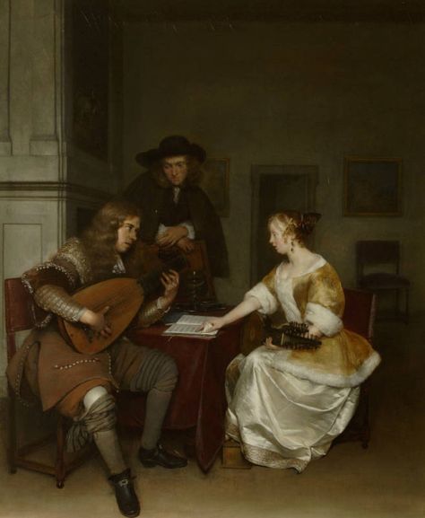 From Dou to De Hooch: Dutch Old Masters | Waddesdon Manor Dutch Aesthetic, Baroque Era, Toledo Museum Of Art, 17th Century Art, Dutch Golden Age, Music Lesson, Dutch Painters, National Gallery Of Art, Dutch Artists