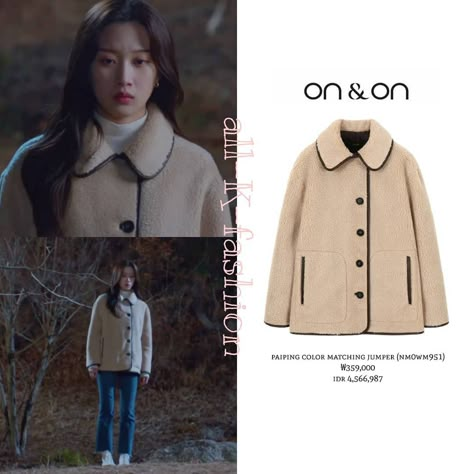 Im Jugyeong True Beauty Kdrama Outfits, True Beauty Outfits Drama, True Beauty Kdrama Outfits, Lim Jukyung Outfit, True Beauty Outfits, K Drama Outfits, Beige T Shirts, Cute Modest Outfits, Winter Fashion Outfits Casual