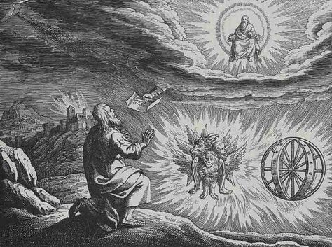 Ezekiel's Wheel, Alien Theories, Chariots Of Fire, Ancient Astronaut, Aliens And Ufos, Ufo Sighting, Biblical Art, Ancient Aliens, Caravaggio