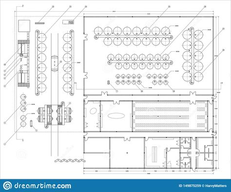 Wine Factory Architecture, Wine Factory, Factory Plan, Winery Design, Wineries Architecture, Draft Drawing, Condominium Architecture, Drafting Drawing, Factory Architecture