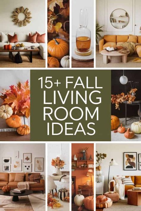 Cozy fall living room is a perfect way to embrace the season's warmth and charm. Incorporate autumnal colors like rust. orange. and burgundy into your living room decor with throw pillows. blankets. and curtains. Create a cozy atmosphere with plush textures and soft lighting. transforming your space into an inviting autumnal haven. https://ostrali.com/fall-living-room-ideas/ Simple Fall Decor Ideas For The Home, Fall Living Room Decor Autumn, Fall Living Room Decor Warm Colors, Burnt Orange Living Room Decor, Fall Decor For Living Room, Burnt Orange Living Room, Layered Window Treatments, Fall Living Room Ideas, Fireplace Styling