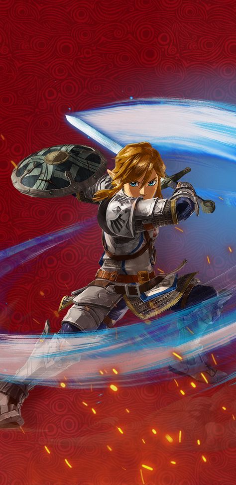 Age Of Calamity Link, Calamity Link, Videogame Wallpaper, Age Of Calamity, Zelda Hyrule Warriors, Zelda Fanart, Link Botw, Hyrule Castle, Zelda Botw