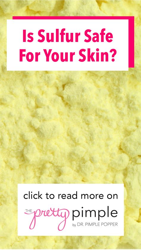 Remember smelly sulfur from science class?? 🔬😷🔍This chemical element is showing up in all sorts of skincare products, but is it safe to put on your face? 🤔🤔🤔 The answer may surprise you! #linkinbio 💙💛 Sulfur Soap Benefits, Sulfur Skincare, Sulfur Benefits, Diy Skincare Products, Sulphur Powder, Sulfur Soap, Essential Oils For Face, Mineral Wells, Thermal Baths