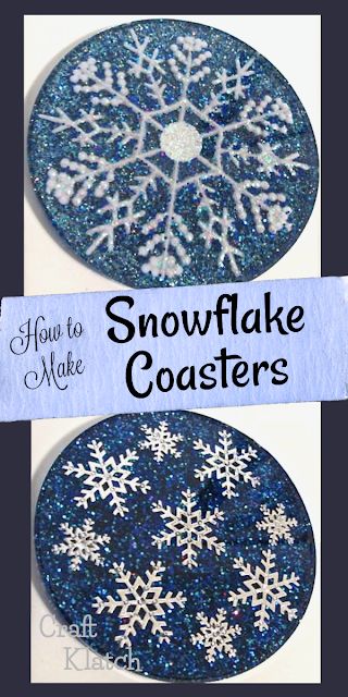 I'm not a fan of winter, but can appreciate its beauty. I made these coasters for the winter season. It's cold outside and they capture that icy feeling. It's an easy resin coaster crafts and home decor project! Check out the craft tutorial! #craftklatch #christmas #snowflake #christmascrafts #christmasdiys #christmasresin | christmas, coaster, craft, craft ideas, craft klatch, crafting, craftklatch, crafts, diy, easy cast, gift, holidays, how to, how to use resin, present, resin, snowflake Holiday Resin Coasters, Epoxy Car Coasters Diy, Resin Car Coasters Diy, Diy Christmas Resin Crafts, Epoxy Ornaments Diy, Epoxy Coaster Ideas, Resin Christmas Ornaments Diy, Christmas Resin Coasters, Resin Christmas Gifts