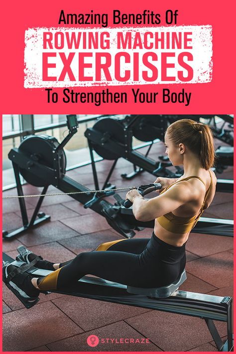 12 Amazing Benefits Of Rowing Machine Exercises To Strengthen Your Body #health #fitness #exercise #workout Benefits Of Rowing Machine, Row Machine Benefits, Machine Exercises, Rowing Machine Workout, Rowing Workout, Rowing Machine, Senior Fitness, Rowing, Lose Belly