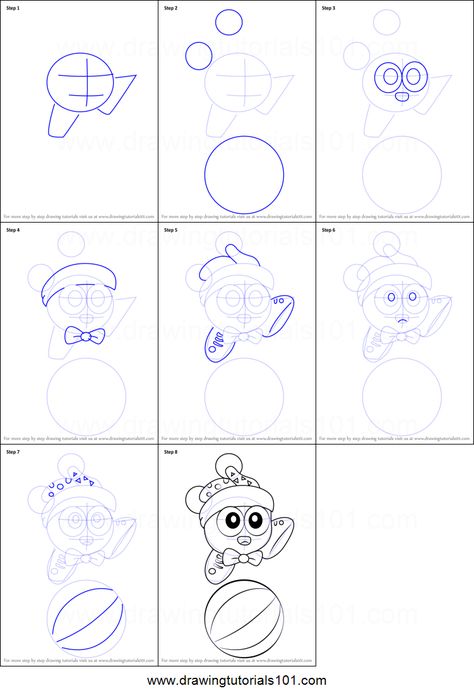 How to Draw Marx from Kirby Printable Drawing Sheet by DrawingTutorials101.com Drawing Kirby, Kirby Drawings Easy, How To Draw Kirby Step By Step, Simple Kirby Drawing, Kirby On Star Drawing, Teaching From Rest, Video Game Drawings, Kirby Character, Drawing Sheet