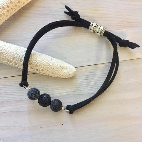 Lava Stone Bracelet - Leather Stone Bracelet - Oil Diffuser Bracelet - Aromatherapy Jewelry - Lava Bead Bracelet - Essential Oil Jewelry Lava Bead Jewelry, Lava Jewelry, Essential Oil Jewelry, Lava Bead Bracelet, Aromatherapy Bracelet, Leather Cord Bracelets, Lava Stone Bracelet, Oil Diffuser Bracelet, Aromatherapy Jewelry