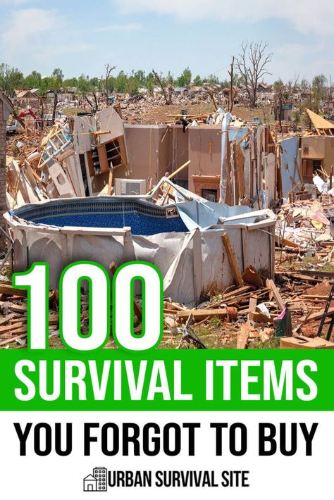 100 Survival Items You Forgot To Buy Best Survival Books, Preppers List, Survival Prepping Diy, Survival List, Doomsday Survival, Emergency Prepardness, Survival Books, Survival Items, Survival Skills Life Hacks