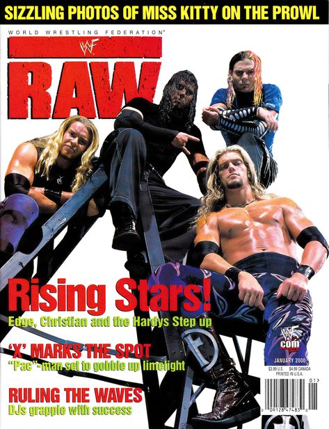 edge christian and hardy boyz Wwf 90s, Wwf Magazine, Wwf Poster, Wwe Magazine, Wwe Attitude Era, Wwf Attitude Era, Wwe Edge, Sports Magazine Covers, Cold Images