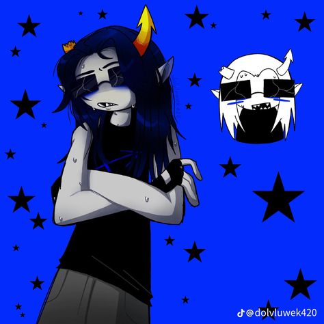 Equius Zahhak Icon, Equius Zahhak Fanart, Calliope Homestuck, Homestuck Equius, Homestuck Pfp, Zodiac Cartoon, Equius Zahhak, Homestuck Trolls, Home Stuck