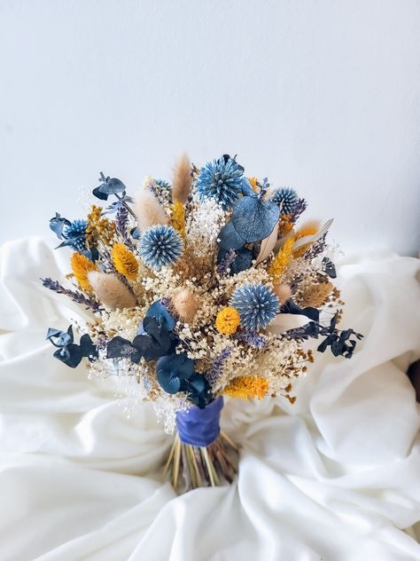 This Wedding Bouquets item by CreativeCosmosCo has 6 favorites from Etsy shoppers. Ships from Canada. Listed on Nov 27, 2023 Dusty Blue And Yellow Bouquet, Lavender Bridesmaid Bouquet, Blue Yellow Bouquet, Blue And Yellow Bridal Bouquet, Yellow Blue Bouquet Wedding, Light Blue And Yellow Bouquet, Yellow Bridal Bouquet, Dried Wedding Flowers, Yellow Bridal Bouquets