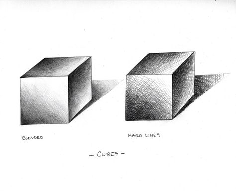 shading inspiration 10-21-15 Cube Shadow Sketch, Cube Shading, 3d Cube Drawing, Cube Sketch, Value Drawing, Square Drawing, Shading Drawing, Shadow Drawing, Brigham Young