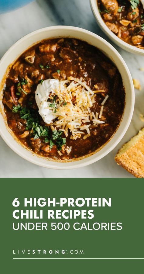 Low Cal Chilli, High Protein Low Carb Chili Recipes, Low Calorie Beans, Healthy Chilli Recipe Clean Eating, Protein Chilli Recipes, High Protein Healthy Chili, Protein Packed Chili, Low Calorie High Protein Chili, Healthier Chili Recipes