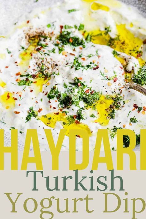 Dive into the rich flavors of Turkey with our tantalizing Haydari Turkish Yogurt Dip! Creamy, zesty, and perfect for any gathering. #TurkishCuisine #YogurtDip #FlavorfulDelights Kebab Sauce, Turkish Yogurt, Turkey Today, Dips Recipes, Mediterranean Foods, Best Party Appetizers, Greek Yogurt Dips, Sauces Recipes, Garlic Uses