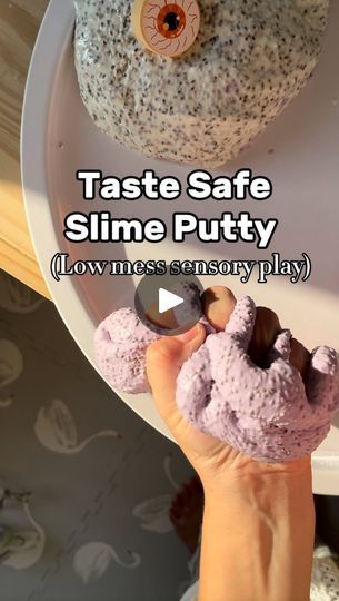 259K views · 16K reactions | Taste-Safe Chia Seed Putty Recipe

As a pediatric occupational therapist and mom, I’ve been on the lookout for a taste-safe putty that’s easy to clean and provides great sensory play. 

This recipe has become my favorite because it’s low-mess, less sticky than soaked chia seeds or oobleck, and easy to clean off hands. 

The texture is amazing for heavy work, strengthening the intrinsic muscles of the hand, and offering resistance activities that support sensory regulation. I highly recommend this one!

Comment for a list of ingredients if you’d like to make sure you have everything ready to buy!

Ingredients:
2 tablespoons chia seeds, 1 cup water, ½ to 1 cup cornstarch, Food coloring (optional)

Instructions:

	1.	Soak the chia seeds: Mix 2 tablespoons of chia Yogurt Sensory Play, Chia Seed Sensory Play, Food Sensory Activities, Jello Sensory Bin, Sensory Hands, Muscles Of The Hand, Putty Recipe, Best Playdough Recipe, Sensory Regulation