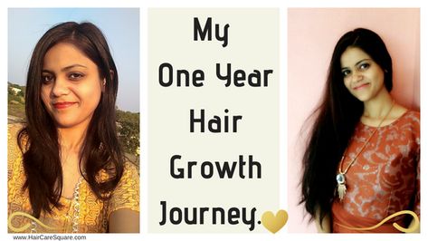 Hey Guys,  Finally, I am here with my hair growth journey! A few days back, I shared a picture of my hair transformation on my Instagram and got so many One Year Hair Growth, Hair Growth Oil Recipe, Hair Growth Journey, Thick Hair Remedies, Increase Hair Growth, Vitamins For Hair Growth, Hair Remedies For Growth, Hair Growth Faster, After Pictures