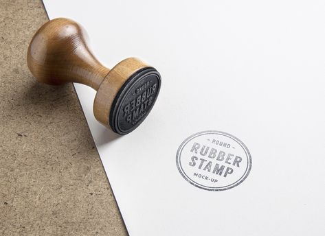 Here's a very realistic rubber stamp PSD mock-up to help you create a distinctive showcase of your badge, logo... Free Logo Psd, Graphic Burger, Logo Mockups Psd, Free Logo Mockup, Custom Rubber Stamps, Logo Type, Logo Psd, Logo Mockup, Free Photoshop