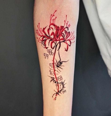 Japanese Hand Tattoos, Tattoo Mafia, Around Arm Tattoo, Body Tattoo Design, Band Tattoo Designs, Pokemon Tattoo, Tasteful Tattoos, Lily Tattoo, Small Tattoo Designs