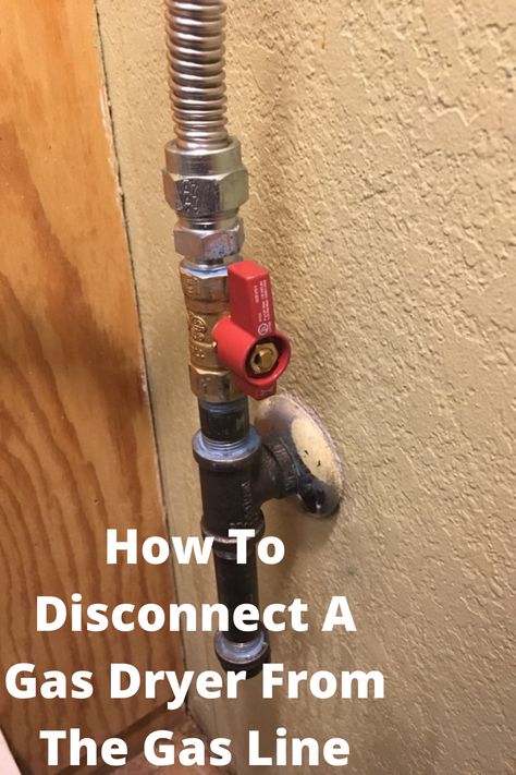 Check this pn to learn how to disconnect a gas dryer from the gas line #home #househldandcleaning #gasdryer #gasline. Diy Steps, How To Remove Glue, Gas Hose, Gas Service, Gas Dryer, Beach Cottage, Cleaning Tools, Save You, Cleaning Household