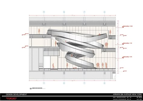 Ramps Architecture, Plans Architecture, Architecture Concept Diagram, Architecture Building Design, Architecture Graphics, Architecture Concept Drawings, Architectural Section, Architecture Design Concept, Architectural Drawing