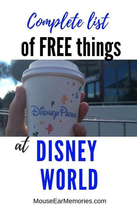 The complete list of free things to do and see at Disney World! This isn't just for people on a budget at Disney, but everyone should know about free stuff to make the most of their trip. #Disney2019 #disneyworld #disneytips #disneybudget Disney World Secrets, Disney Honeymoon, Disney On A Budget, Disney Cute, Disney Free, Disney World Vacation Planning, Family Disney Trip, Disney Trip Planning, Disney Vacation Planning