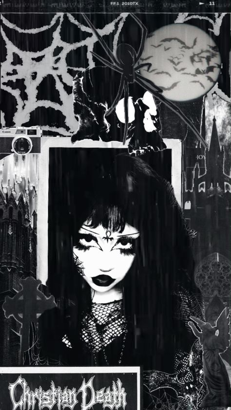 🕷️ : #goth #tradgoth #gothic #wallpaper #collageart #inspo #shufflefyp Emo Goth Aesthetic, Goth Girl Aesthetic, Goth Aesthetic Wallpaper, Kaws Wallpaper, Goth Wallpaper, Gothic Wallpaper, Romantic Goth, Wallpaper Magazine, Goth Aesthetic