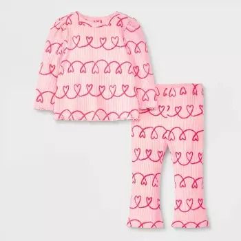 Cat & Jack : Baby Girl Clothes : Page 3 : Target Target Pillowfort, Trendy Romper, Trendy Baby Boy Clothes, Baby Heart, Chunky Babies, Elastic Waistband Pants, Flared Leggings, Pink Bodysuit