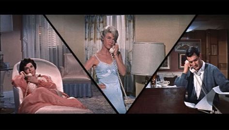 Pillow Talk' Enjoys Blu-Ray Release - What Are Your Favourite Film ... Bosses Office, Make Your Own Meme, Pink Electric Guitar, Movable Furniture, Winnetka Illinois, Down With Love, Rock Hudson, Split Screen, Film Images