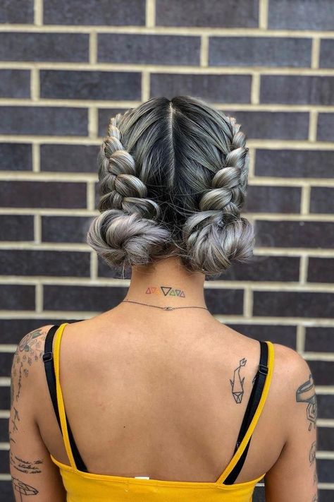 Boho Braided Updo, Bracelets Cheap, Double Dutch Braids, Mohawk Updo, Braided Space Buns, Coachella Hair, Boho Updo, Double Dutch Braid, Dutch Braids