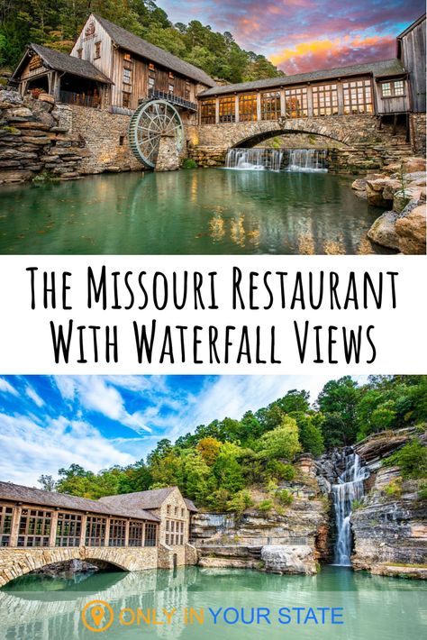 For a magical, romantic dining experience, head to this Missouri restaurant with beautiful waterfall views. They're some of the best views in Missouri and the food is just as amazing. Located at the Dogwood Canyon nature reserve, you will never forget a meal here.