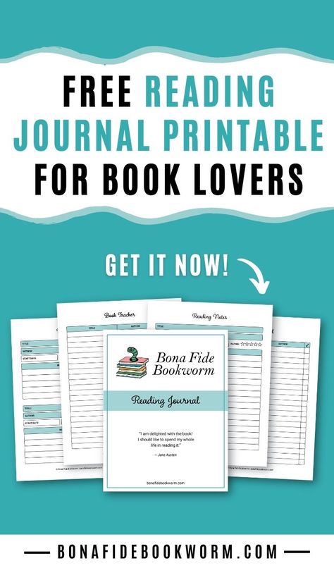 Looking for a free reading journal printable? This free printable reading journal will help you keep track of the books you read, the books you want to read, etc. So go get the free printable reading log now! Reading Journals For Adults, Simple Reading Journal Ideas, Books To Read Template Free Printable, Book List Printable Free, Book Journal Free Printable, Printable Book Journal Pages, Free Book Journal Printables, Book Journal Template Free, Book Journal Reading Free Printable