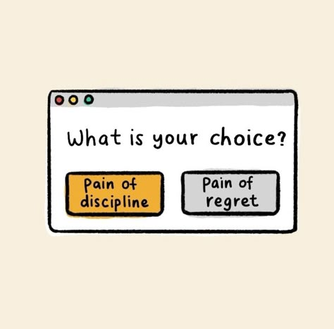 Pain Of Discipline, Art Of Life, Visual Metaphor, Study Motivation Quotes, School Motivation, Reminder Quotes, What’s Going On, Note To Self, Study Motivation