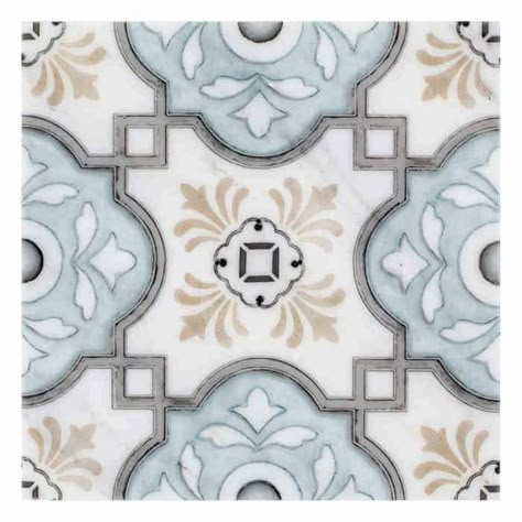 Artisan Stone Tile, Brooke Wagner, Carrara Tiles, Tiles For Home, Creative Tile, Tile Design Pattern, Tiles Backsplash, Pattern Tiles, Backsplash Tiles