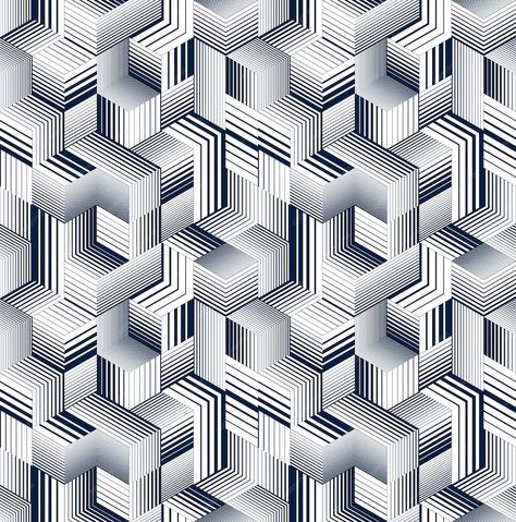 Premium Vector | 3d cubes seamless pattern vector background, lined dimensional blocks, architecture and construction, geometric design. Cube Pattern Design, 3d Cube, Geometric 3d, Geometric Pattern Design, Waves Curls, 3d Pattern, 3d Cartoon, Seamless Pattern Vector, Pattern Vector