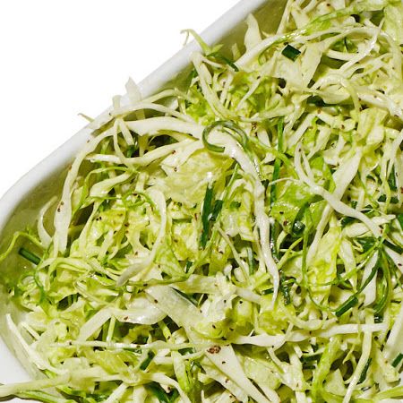 Iceberg and Cabbage Slaw - Memorial Day side dishes, great for grilling or outdoor parties all summer long! Best Cabbage Recipe, Cabbage Slaw Recipes, Lettuce Recipes, Slaw Recipe, Slaw Recipes, Iceberg Lettuce, Cabbage Slaw, Lettuce Salad, Cabbage Salad