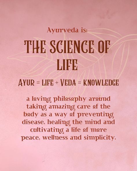 How does Ayurvedic Wisdom & Energy Healing work together? 🌺✨ For those of you who know the answer to this question - you may find it to be a silly one. Because you know that Ayurveda is all about managing your energy in order to prevent disease. In Ayurvedic science, everything manifests from subtle to gross. This means that everything starts as energy and then builds into something we see in 3D matter. Literally the definition of manifestation! But this means that the daily stress... Spiritual Lifestyle, Ayurveda Life, Care For Yourself, Energy Healing Spirituality, Energy Healer, Find Balance, March 1st, Finding Balance, Spiritual Practices