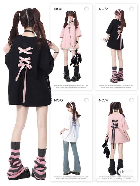 Menhera Outfits, Jireikai Fashion, Jirai Kei Outfits Casual, Jirai Kei Closet, Casual Jirai Kei, Jirai Kei Fashion, Jirai Kei Aesthetic, Jirai Kei Outfit Ideas, Dark Kawaii Outfits