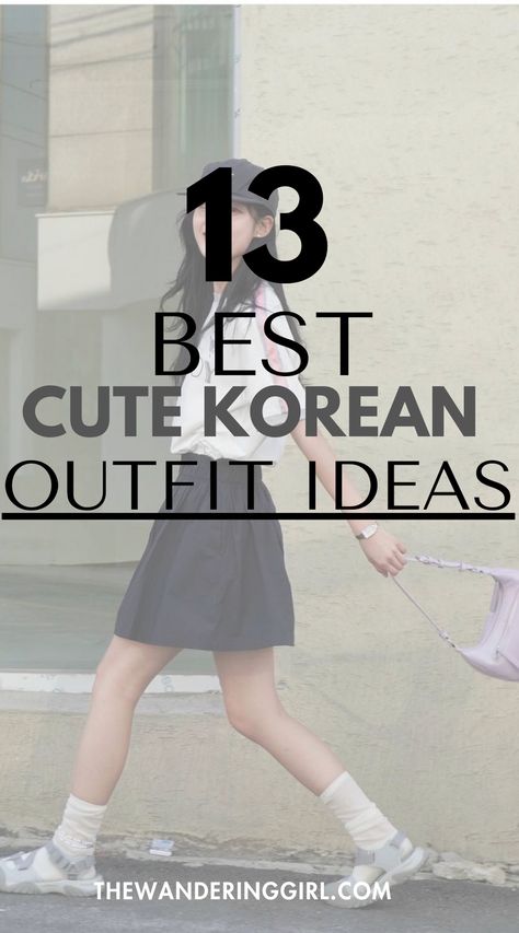 Save this pin for korean outfits, cute korean outfit, korean outfit street styles korean, outfit street styles black, korean outfit streetwear, casual korean outfit, korean outfit aesthetics, korean outfit spring, comfy korean outfit, korean style, kpop outfit, kdrama outfit, korean outfits elegant, korean ootd, and what to wear with korean outfit and more! Korean Influencer Aesthetic, Korean Celebrity Outfits, K Pop Style Outfits, Outfit Ideas Korean Winter, Korean Outfits Elegant, Asian Outfits Korean Fashion, Modest Outfits Women, Korean Street Fashion Summer, Korean Outfits Cute