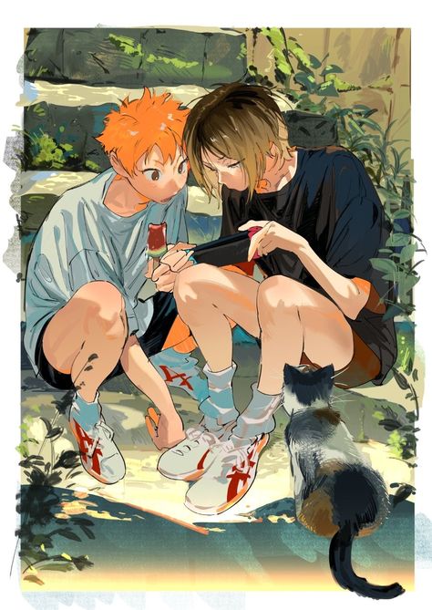 Volleyball Anime, Haikyuu Wallpaper, Kenma Kozume, Anime Artwork Wallpaper, Haikyuu Fanart, Haikyuu 3, Poses References, Sports Anime, 영감을 주는 캐릭터