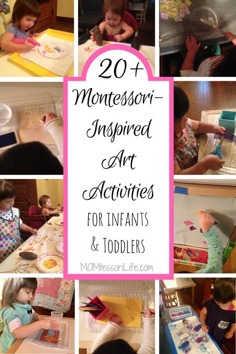 20+ Montessori-Inspired Art Activities for Infants and Toddlers – MOMtessori Life Montessori Practical Life Activities, Activities For Infants, Montessori Parenting, Life Activities, Montessori Lessons, Practical Life Activities, Montessori Art, Montessori Practical Life, Montessori Toddler Activities