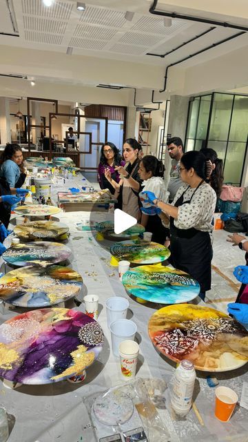 ‎Maria Molaei.resin  ماریا ملایی‎ on Instagram‎: "Master class resin
📍Mumbai 

resin professional workshop✅

A great workshop in Delhi, with energetic students from different countries and cities
⭐️⭐️⭐️⭐️⭐️
send a direct message to book the next workshop✅

teaching 10  popular and amazing 

The international certificate is issued to all students

✅All resin materials are free for students in the workshop

‏Affordable Fee

🔽🔽🔽🔽
10 beautiful and popular resin techniques are taught
🔺1. 3D photo resin
🔺2. Three-dimensional ocean
🔺3. Ink technique
🔺4. Marble
🔺5. Geode technique
🔺6.Galaxy
🔺7.Coral technique
🔺8 .3D flower
🔺9.Rubble technique
🔺10.Media mix technique

‏#resinartist #indiaresin #dubaiartist #dubaiartgallery #mumbaiartworkshop #delhiresinartist

🌷✨❤️🌷✨❤️🌷
#indiaart Resin Workshop, Photo Resin, Resin Techniques, Resin Geode, 3d Photo, Art Workshop, Different Countries, Resin Material, India Art