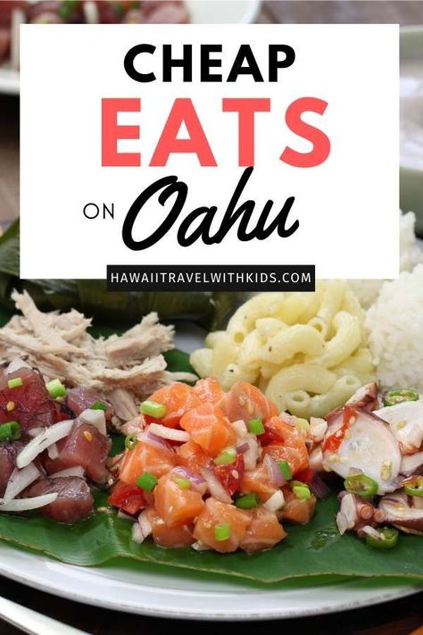 Food Hawaii, Mochiko Chicken, Hawaii Packing List, Save Money On Food, Oahu Vacation, Kalua Pork, Oahu Travel, Best Chinese Food, Hawaii Photography