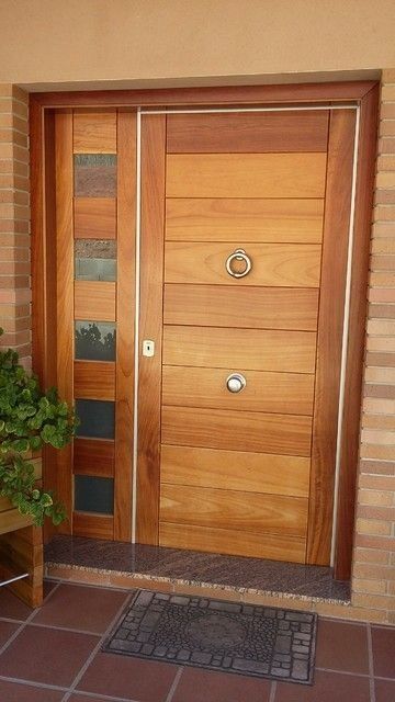 Wooden Room Doors, Teak Front Door, Teak Doors, Entrance Wood Door, Exterior House Doors, White Wooden Doors, House Main Door, Modern Entrance Door, Modern Exterior Doors