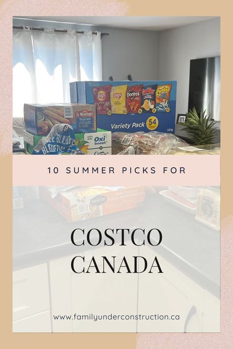 Top 10 picks for Costco Canada Summer Shopping. Plus tips for easier lunches, and simpler dinner ideas. . . #costcocanada #costco #costcofinds #costcodeals #costcohaul #costcobuys #costcofindscanada #costcoshopping #costcodoesitagain #costcolove #costcorun #deals #canada #dealsaver #costcofood #costcobuyscanada #costcocanadafinds #costcodoesitbetter #costcoonlineshopper Costco Canada, Costco Deals, Costco Shopping, Costco Meals, Canada Summer, Costco Finds, Summer Shopping, Lifestyle Blogs, Organized Chaos