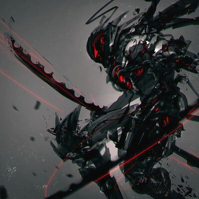 Benedick Bana, Ninja Armor, Futuristic Concept Art, Futuristic Armour, Ninja Art, Artwork Gallery, Super Hero Outfits, My Fantasy World, Power Armor